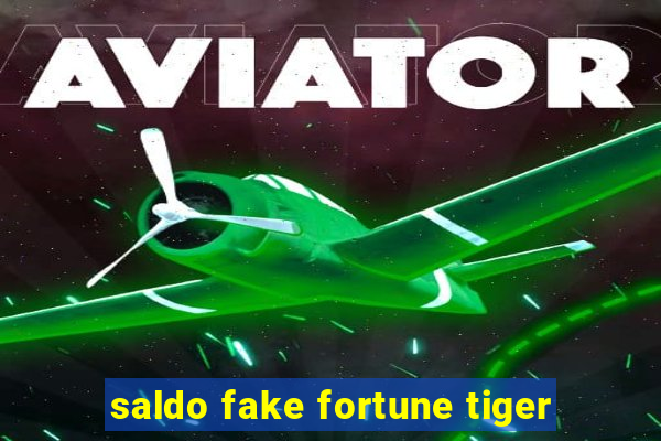 saldo fake fortune tiger